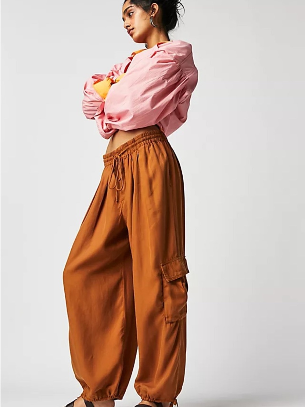 FREE PEOPLE Palash Baggy Cargo Pants